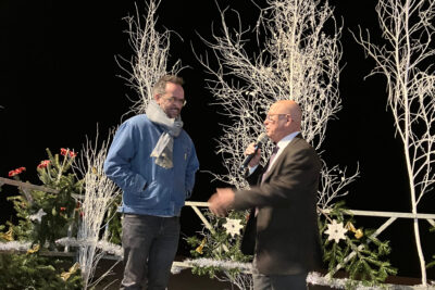 2023-12-15 Lancement du Village de Noël avec Jarry Parrain officiel de l'édition 2023 - Agrandir l'image 1 sur 31, fenêtre modale