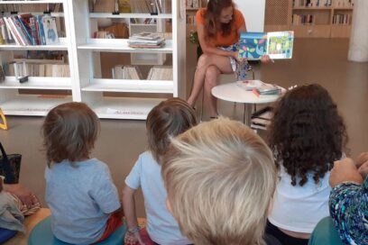 Affiche Atelier "Pause lecture pour petites oreilles" - Agrandir l'image, fenêtre modale