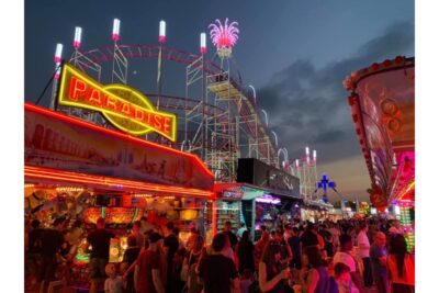 Affiche Fête foraine "Luna Park" - Agrandir l'image 2 sur 2, fenêtre modale